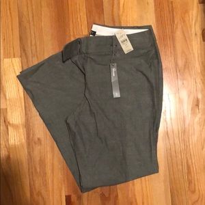 NWT Loft Julie gray trouser 12P